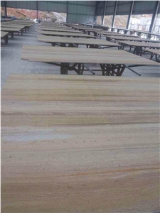 Light yellow wooden vein marble
