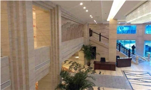 Light yellow wooden vein marble