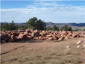 Lyons Red Sandstone Busters Quarry