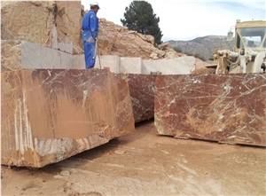 Rojo Iberico Marble Quarry