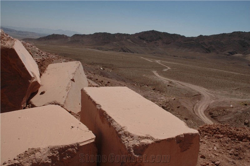 Red Khatam Marble Quarry