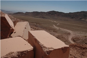Red Khatam Marble Quarry