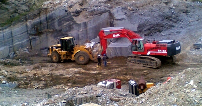 Nero Picasso Marble Kirsehir Quarry