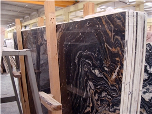 Nero Picasso Marble Kirsehir Quarry