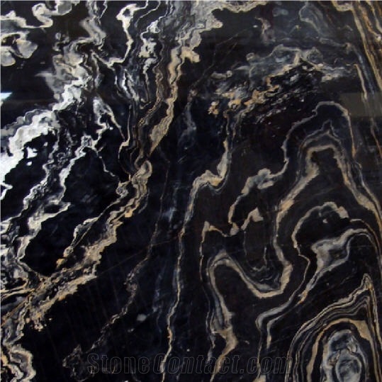 Nero Picasso Marble Kirsehir Quarry