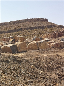 Brown Pietra di Jerissa Stone Quarry