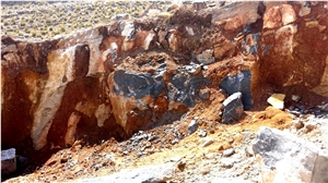 Brown Pietra di Jerissa Stone Quarry