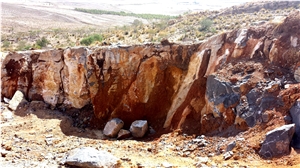 Brown Pietra di Jerissa Stone Quarry