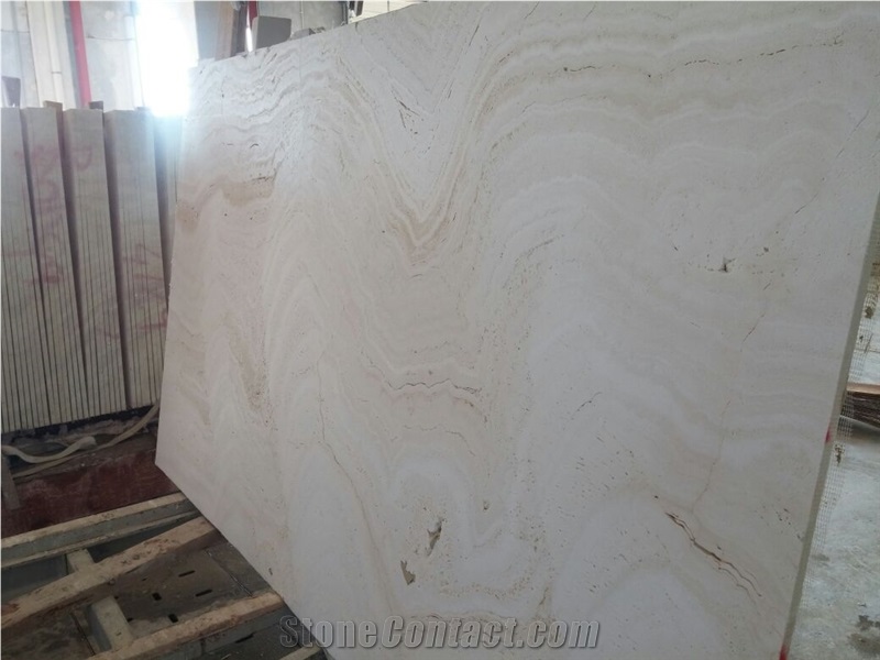 White Travertine Ivory, Konya Light Travertine Quarry
