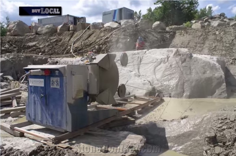 North Jay White Granite Quarry