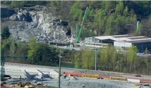 Lodrino Gneiss Iragna Quarry