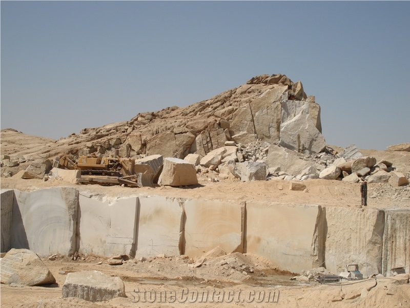 Nehbandan Cream Granite Quarry