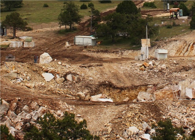 Golden Rose Marble Quarry