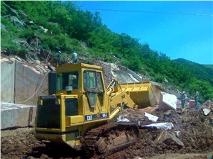 Rosso Caucasus Marble Quarry