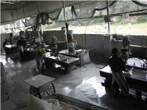 New G640 Granite Quarry, Chinese Snow White Granite, Fujian Granite