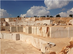 Ermenek Beige Marble Quarry