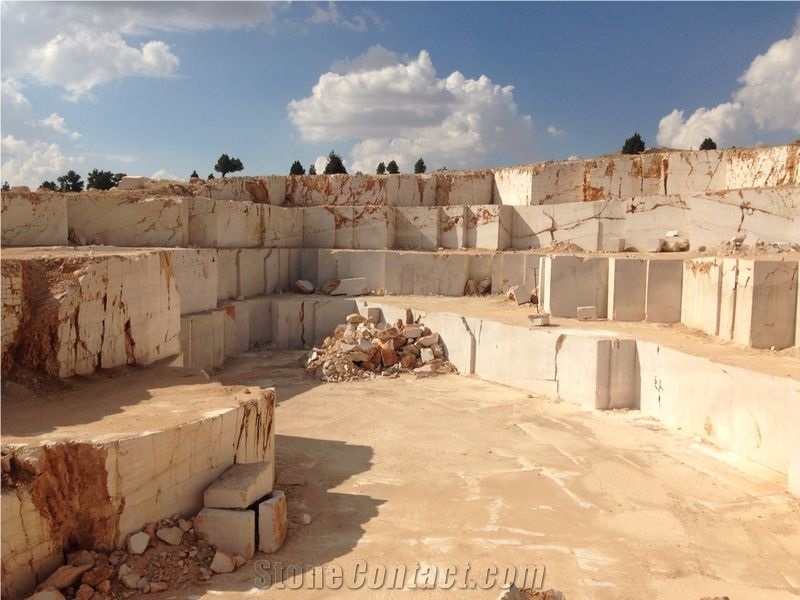 Ermenek Beige Marble Quarry