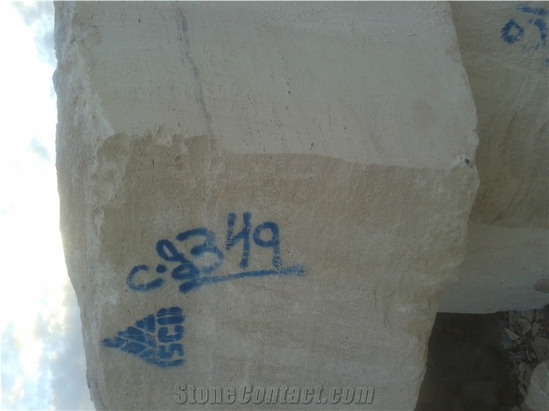 Abbas Abad White Travertine Quarry