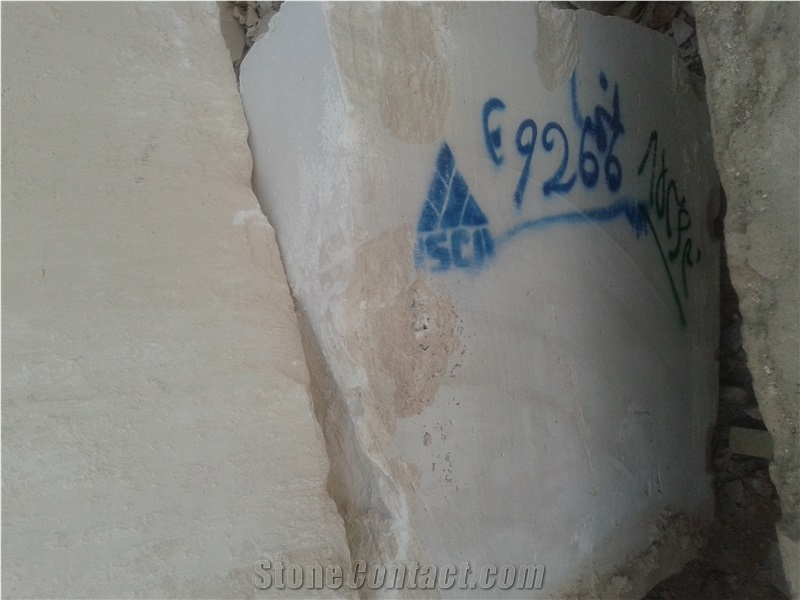 Abbas Abad White Travertine Quarry