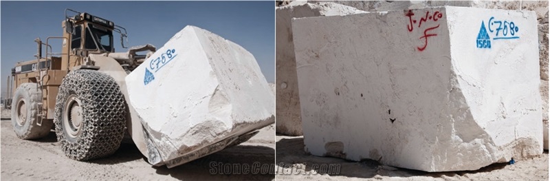 Abbas Abad White Travertine Quarry