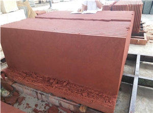 Red Sandstone Sichuan Quarry