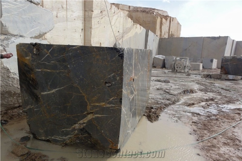 Golden Black Marble Quarry 2