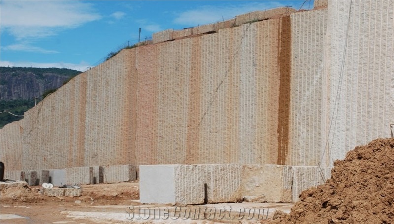 Giallo Ornamental Granite Quarry