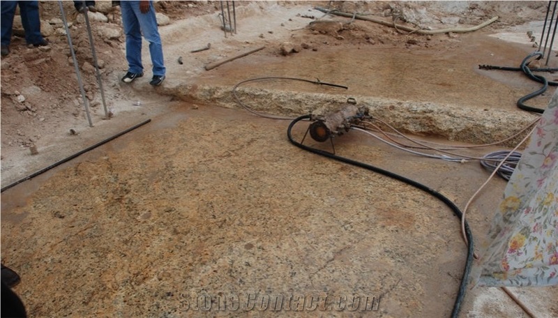 Giallo Ornamental Granite Quarry