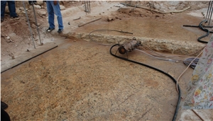 Giallo Ornamental Granite Quarry