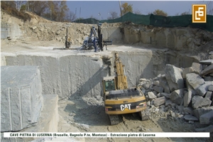 Pietra di Luserna Gialla Brusella Quarry