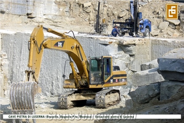 Pietra di Luserna Gialla Brusella Quarry