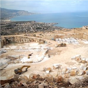 Perlato di Sicilia Cofano Quarry - Perlato Fiorito, Perlato Sicilia