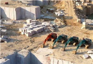 Exotic Juparana Granite Quarry