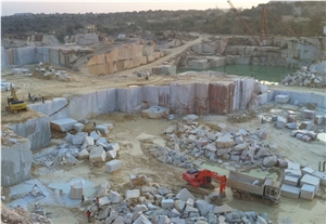 Red Elekanta Marble Quarry