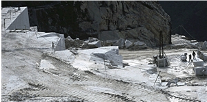 Bianco Gioia Marble Quarry