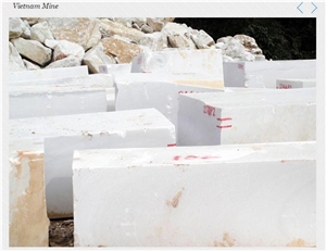 Flawless White Marble Quarry