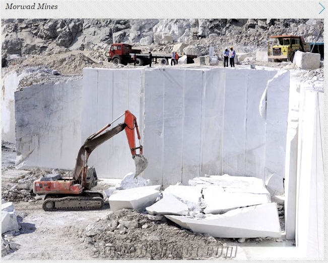 Morwad White Marble Quarry