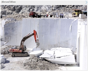Morwad White Marble Quarry