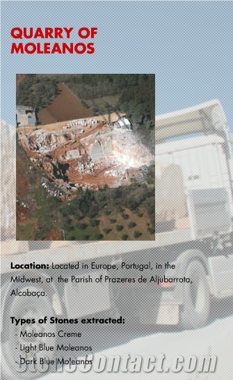 Moleanos Beige Limestone Quarry