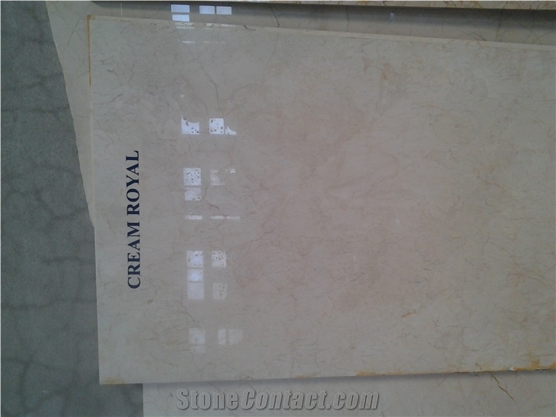 Cream Royal Marble Golpazari Quarry