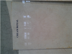Cream Royal Marble Golpazari Quarry