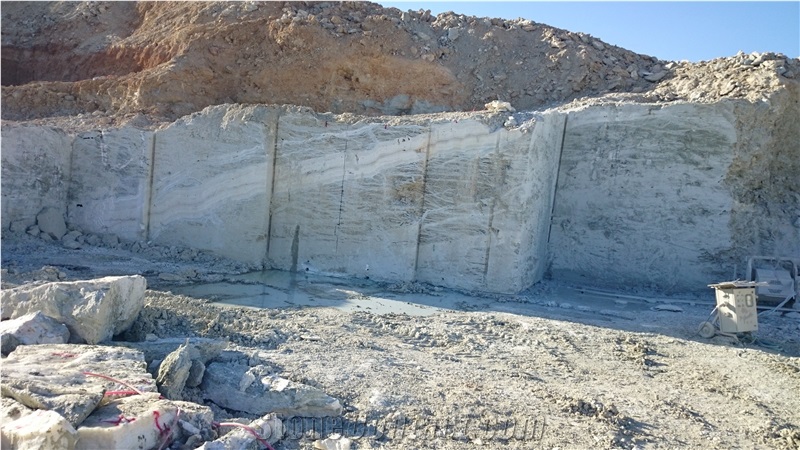 Iran Pure White Onyx Quarry