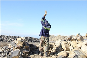 Aliaga Basalt Quarry