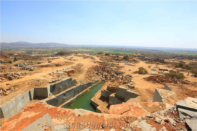 Nero Africa Granite Quarry
