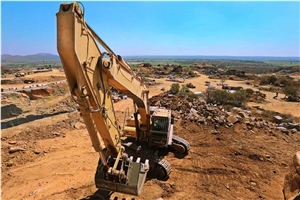 Nero Africa Granite Quarry