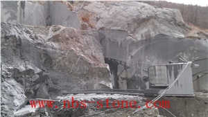 Diamond Black Granite Quarry