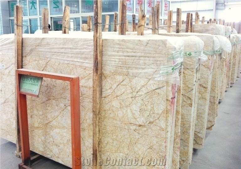 Turkey Golden Spider Marble Quarry