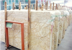 Turkey Golden Spider Marble Quarry