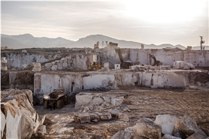 Classic Silver Travertine Quarry Classic Silver Travertine Quarry