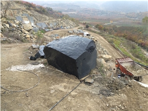 Evenos (Edessa) Pure Black Marble